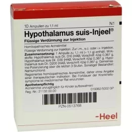 HYPOTHALAMUS suis Injeel Ampullen, 10 St