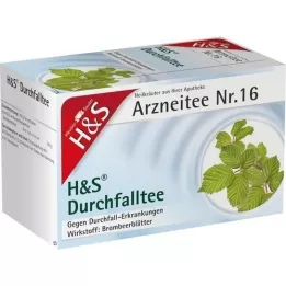 H&amp;S Durchfalltee Filterbeutel, 20X1.5 g