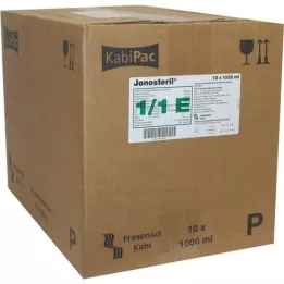 JONOSTERIL Plastik Infusionslösung, 10X1000 ml