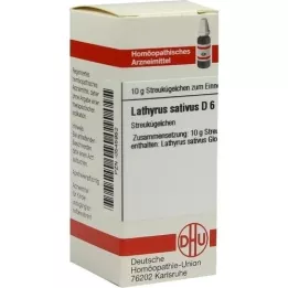 LATHYRUS SATIVUS D 6 Globuli, 10 g