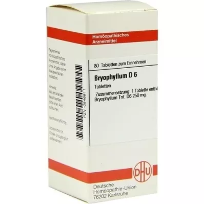 BRYOPHYLLUM D 6 Tabletten, 80 St