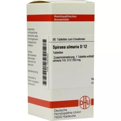 SPIRAEA ULMARIA D 12 Tabletten, 80 St
