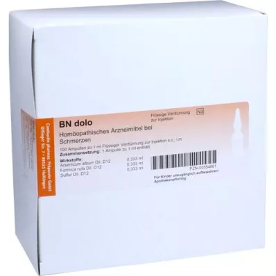 BN dolo Ampullen, 10X10 St