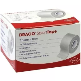 DRACO TAPEVERBAND 3,8 cmx10 m weiß, 1 St