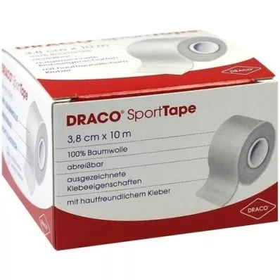 DRACO TAPEVERBAND 3,8 cmx10 m weiß, 1 St