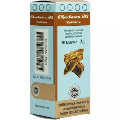 OKOUBASAN D 2 Tabletten, 80 St