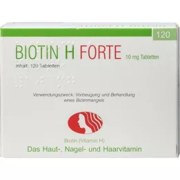 BIOTIN H forte Tabletten, 120 St