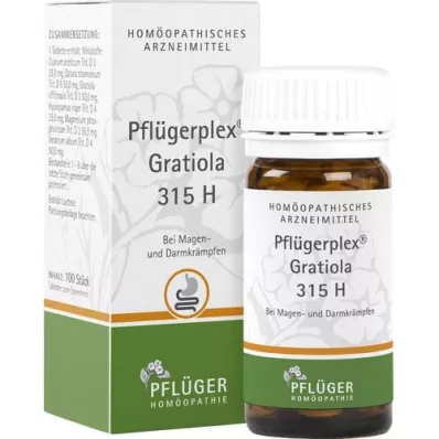 PFLÜGERPLEX Gratiola 315 H Tabletten, 100 St