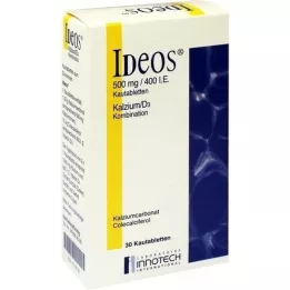 IDEOS 500 mg/400 I.E. Kautabletten, 30 St