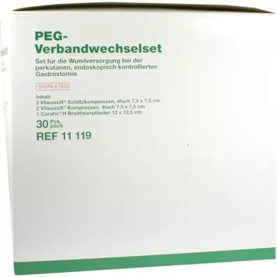 PEG Verbandwechsel Set, 30 St