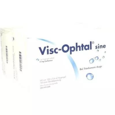 VISC OPHTAL sine Augengel, 120X0.6 ml