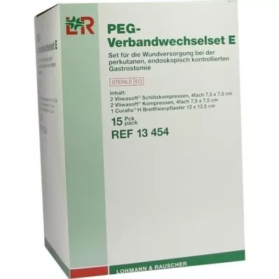 PEG Verbandwechsel Set E, 15 St PEG Verbandwechsel Set E, 15 St