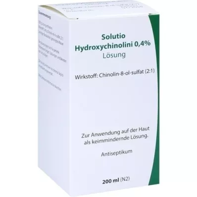 SOLUTIO HYDROXYCHIN. 0,4%, 200 ml