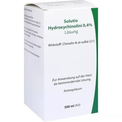 SOLUTIO HYDROXYCHIN. 0,4%, 500 ml
