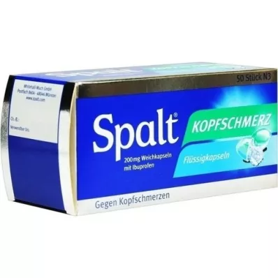 SPALT Kopfschmerz Weichkapseln, 50 St