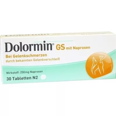 DOLORMIN GS mit Naproxen Tabletten, 30 St