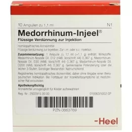 MEDORRHINUM Injeel Ampullen, 10 St