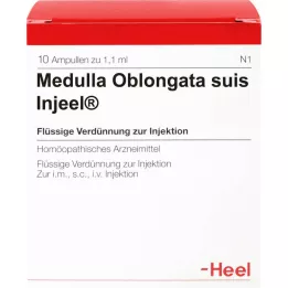 MEDULLA OBLONGATA suis Injeel Ampullen, 10 St