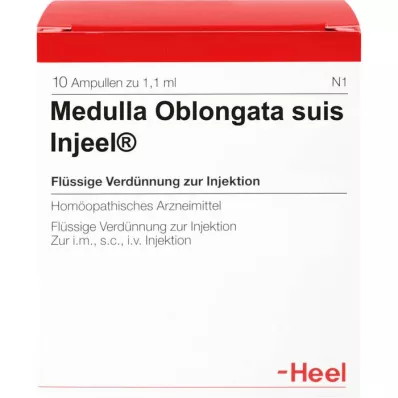 MEDULLA OBLONGATA suis Injeel Ampullen, 10 St