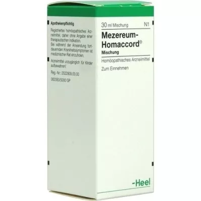 MEZEREUM HOMACCORD Tropfen, 30 ml
