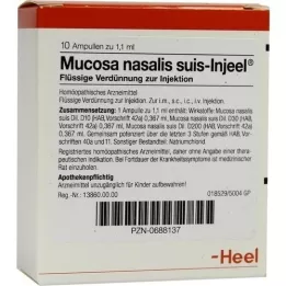 MUCOSA nasalis suis Injeel Ampullen, 10 St