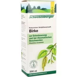 BIRKENSAFT Schoenenberger Heilpflanzensäfte, 200 ml