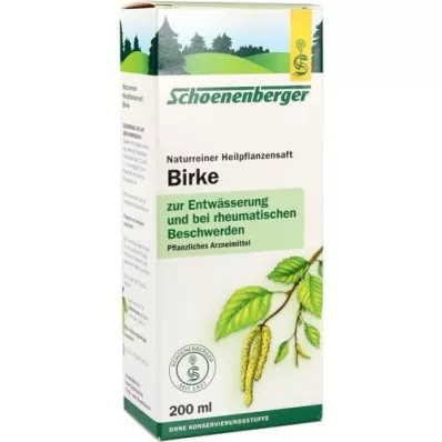 BIRKENSAFT Schoenenberger Heilpflanzensäfte, 200 ml