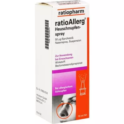 RATIOALLERG Heuschnupfenspray, 10 ml