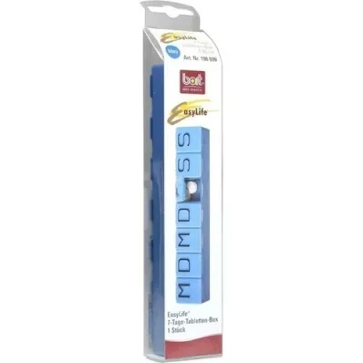 BORT EasyLife 7-Tage-Tablettenbox blau, 1 St