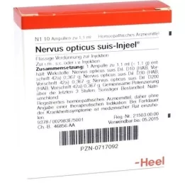 NERVUS OPTICUS suis Injeel Ampullen, 10 St