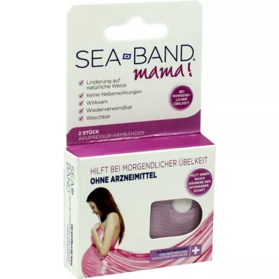 SEA-BAND mama Akupressurband für Schwangere, 2 St