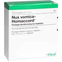 NUX VOMICA HOMACCORD Ampullen, 10 St