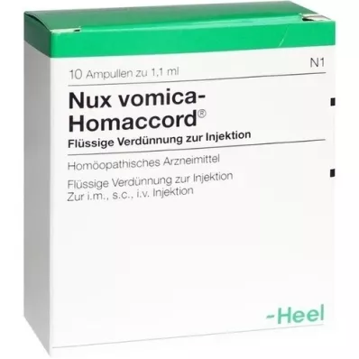 NUX VOMICA HOMACCORD Ampullen, 10 St