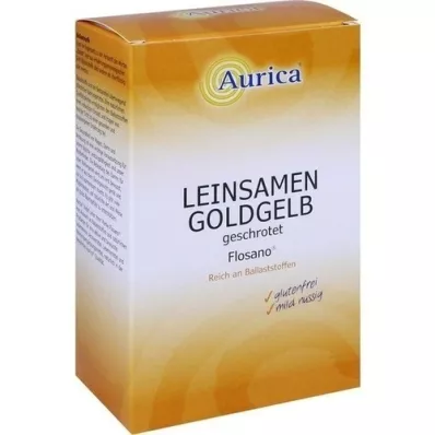 LEINSAMEN GOLDGELB geschrotet, 500 g