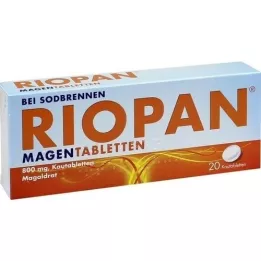 RIOPAN Magen Tabletten Kautabletten, 20 St