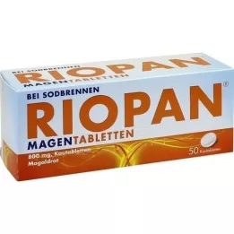 RIOPAN Magen Tabletten Kautabletten, 50 St