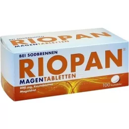 RIOPAN Magen Tabletten Kautabletten, 100 St
