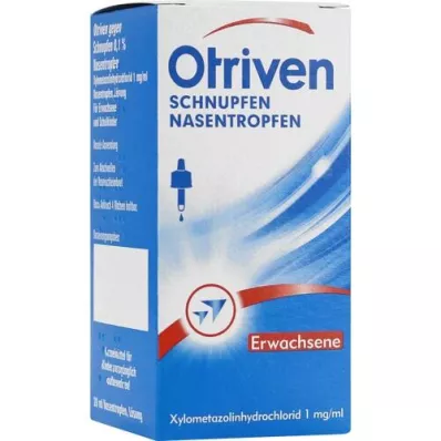 OTRIVEN 0,1% Nasentropfen f.Erw.u.Schulkdr., 20 ml