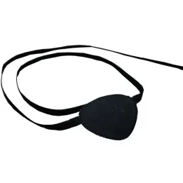 AUGENKLAPPE mit Bindeband schwarz, 1 St