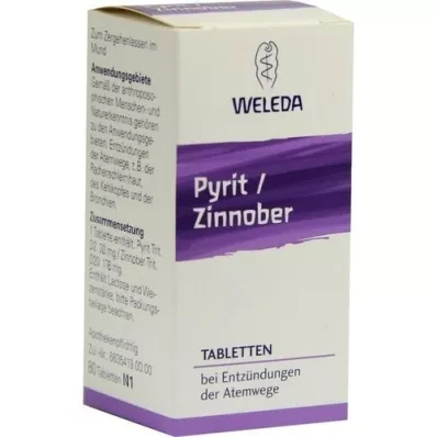 PYRIT ZINNOBER Tabletten, 80 St PYRIT ZINNOBER Tabletten, 80 St