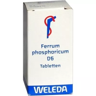 FERRUM PHOSPHORICUM D 6 Tabletten, 80 St