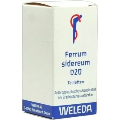 FERRUM SIDEREUM D 20 Tabletten, 80 St