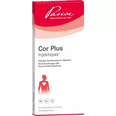 COR PLUS Injektopas flüss.Verdünnung z.Injekt.Amp., 10 St