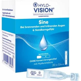 HYLO-VISION sine Einzeldosispipetten, 20X0.4 ml
