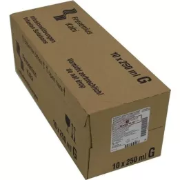 KOCHSALZLÖSUNG 0,9% Glasfl.Fresenius, 10X250 ml