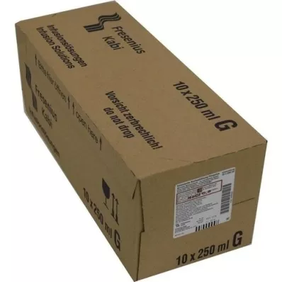 KOCHSALZLÖSUNG 0,9% Glasfl.Fresenius, 10X250 ml
