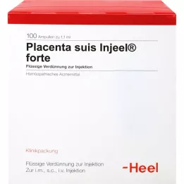 PLACENTA SUIS Injeel forte Ampullen, 100 St