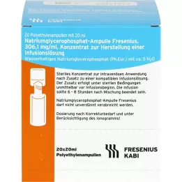 NATRIUMGLYCEROPHOSPHAT Ampulle Infusionslsg.-Konz., 20X20 ml