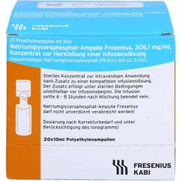 NATRIUMGLYCEROPHOSPHAT Ampulle Infusionslsg.-Konz., 20X10 ml