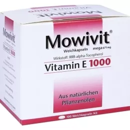 MOWIVIT Vitamin E 1000 Kapseln, 100 St
